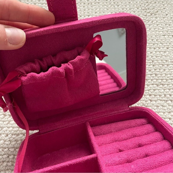 Mele & Co Hot Pink Jewelry Box - Picture 5 of 6